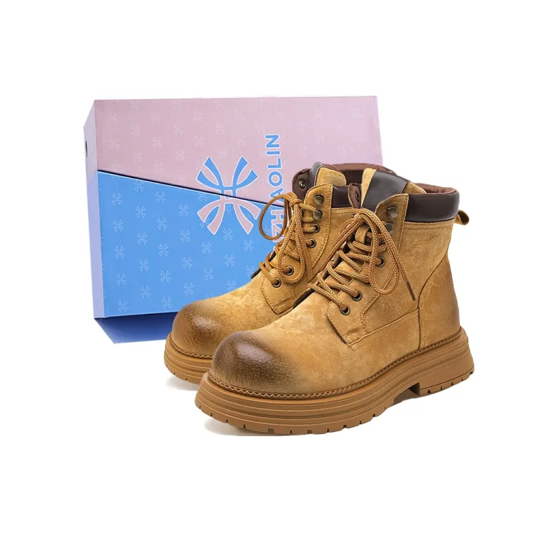 YUZHAOLIN Short Martin Boot Unisex-7