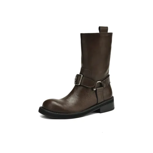 XIAOAJUE Ankle Boots 4cm Women's
