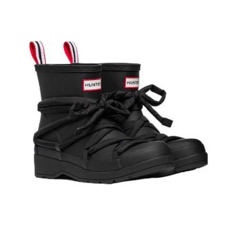 HUNTER Waterproof Rain Boots Women's Black-2