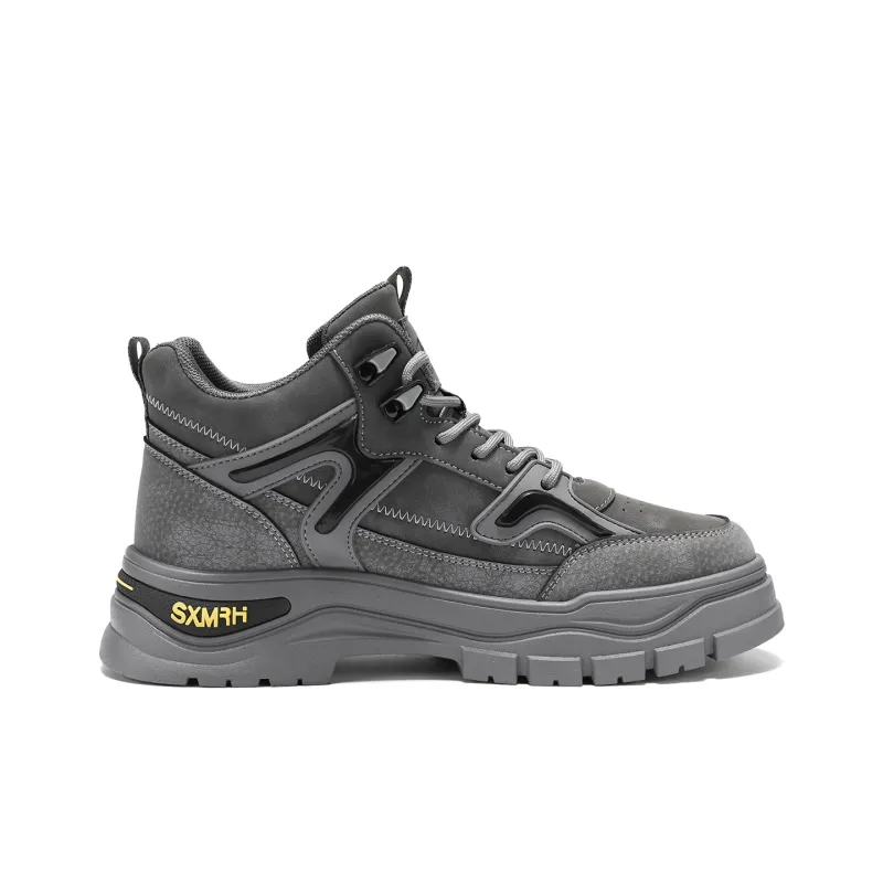 Binary Short Martin Boot Men's Gray-1