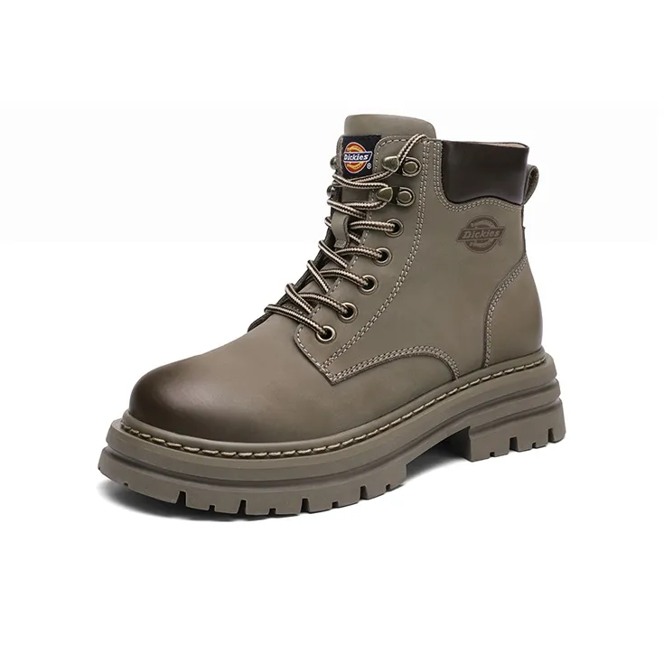 Dickies Slip Resistant Short Outdoor Boots Women's Camel-1