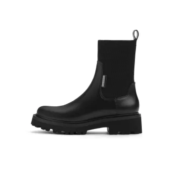 CHARLES&KEITH Short Chelsea Boots 4.3cm Women's