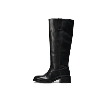 ZARA Knee-high Boots Women's Black