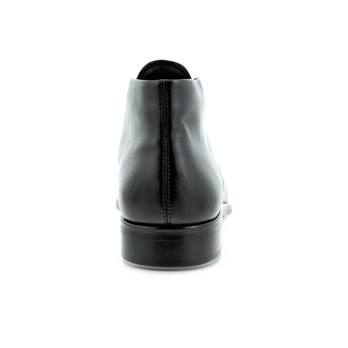 Ecco Ankle Boots Men Low Top Black-3