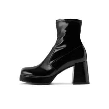 CHARLES&KEITH Ankle Boots 8cm Women's