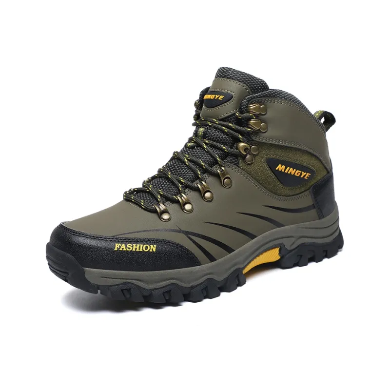 MUSNODO Thermal Cushioning Slip Resistant Short Snow Boots Men's-15