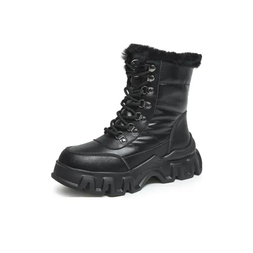CAMEL Warm Short Snow Boots Women's