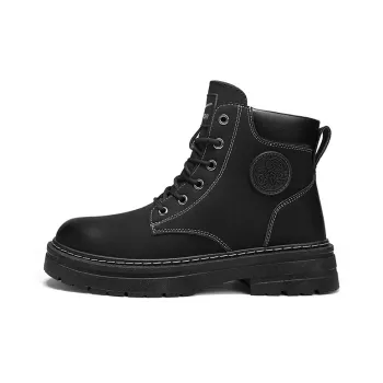 Warrior Crew Martin Boot Unisex Black