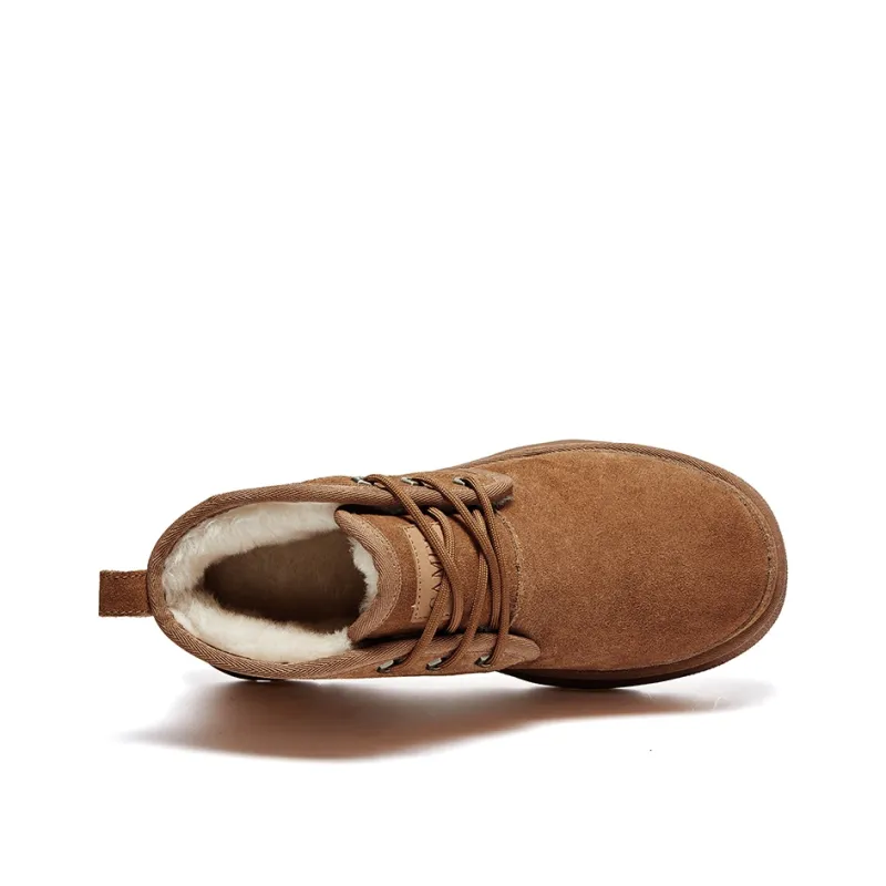 CAMEL Warm And Wear-Resistant Short Snow Boots Men's-12