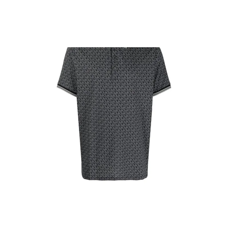 MICHAEL KORS Greenwich MK monogram Polo Shirt-5