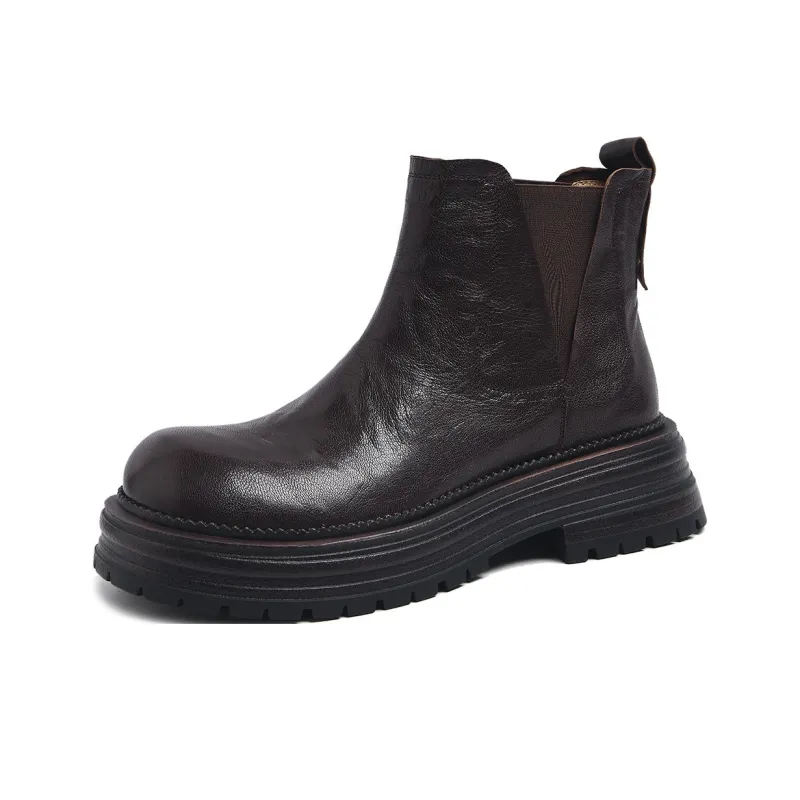 CAMEIDO Short Chelsea Boots Women's-5