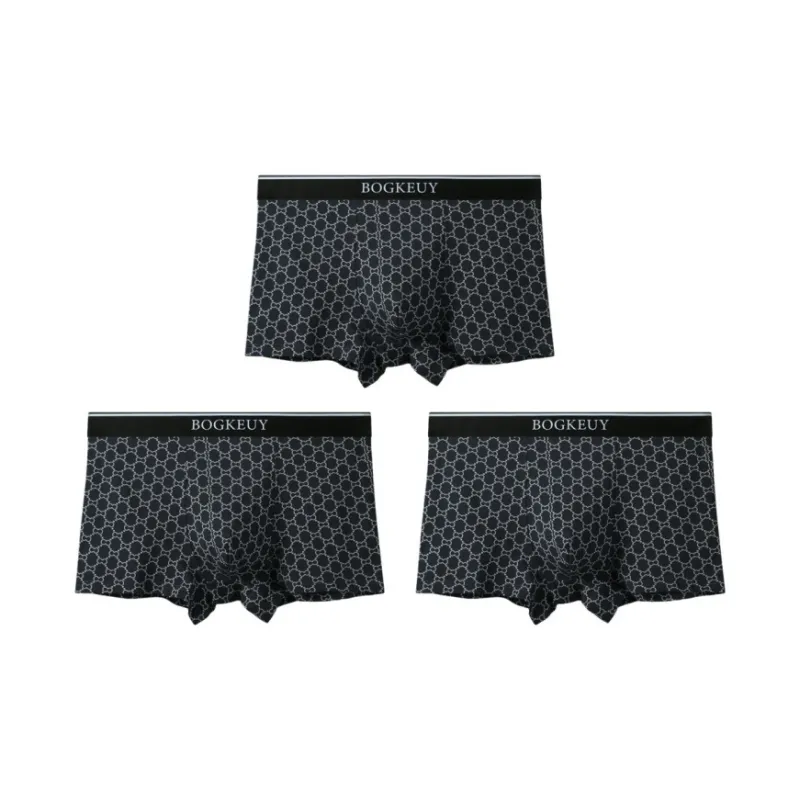 Qiao Ni Tong Underpants Men's 3 Pack-6