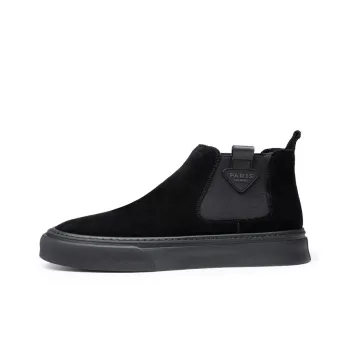 GZZ Short Chelsea Boots Men's Black