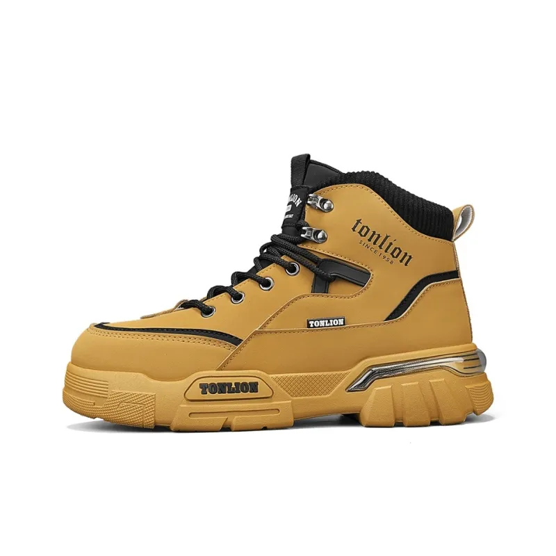Tonlion Short Martin Boot Men's Earth Yellow-0