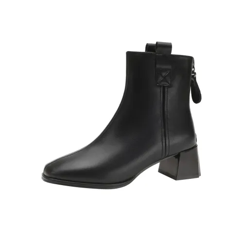 SAFIYA Ankle Champion boots Women's Black/Ecru