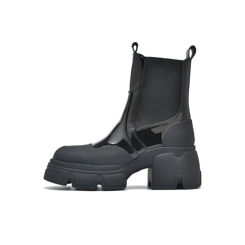 MOONIIEE Crew Chelsea Boots Women's-3