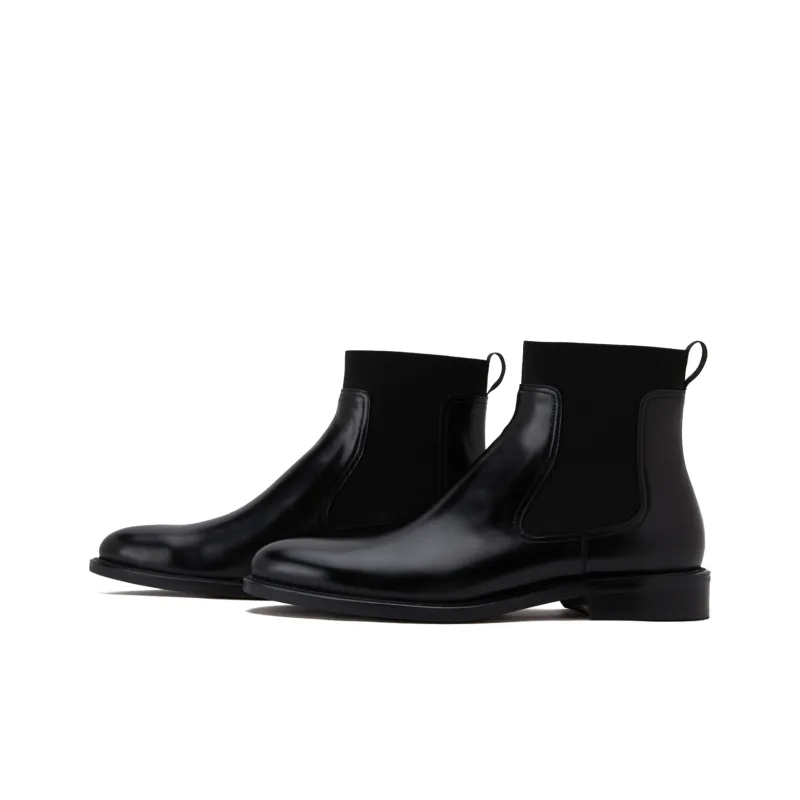 PEDRO Short Chelsea Boots 3.5cm Black-2