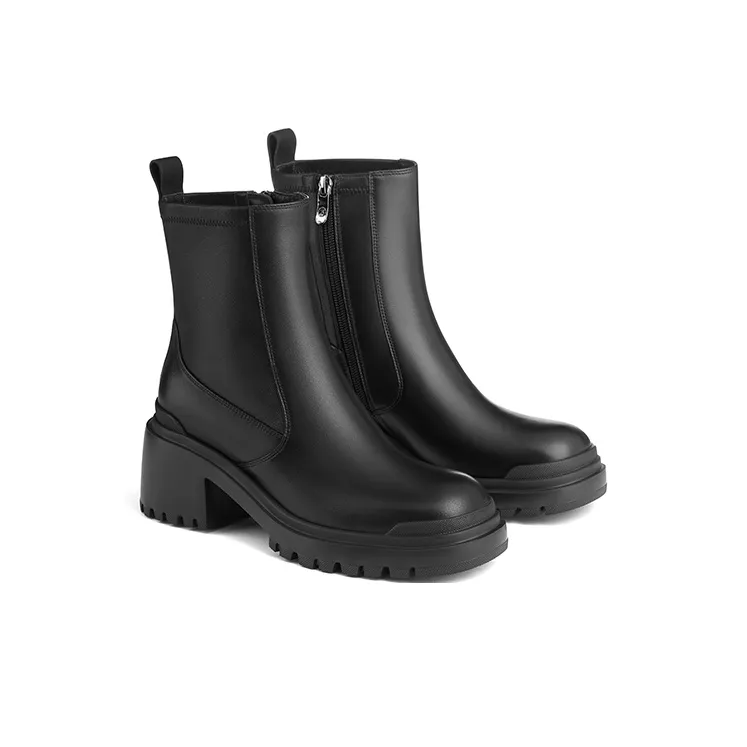 73Hours Ankle Boots 6.5cm Women's Black-2