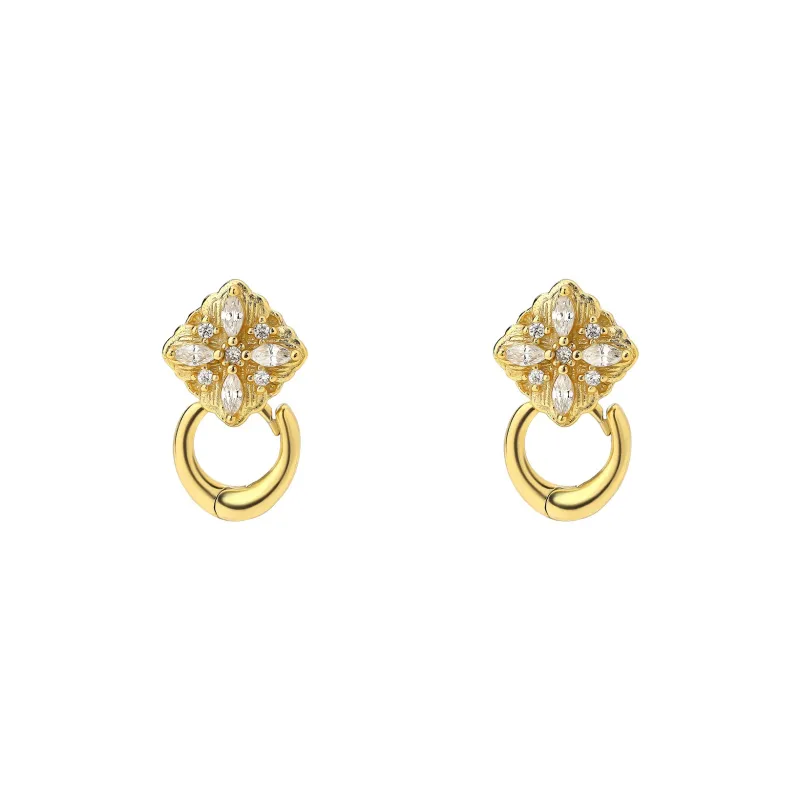 MONI JEWELLERY S925 Silver Stud Earrings Women's-0
