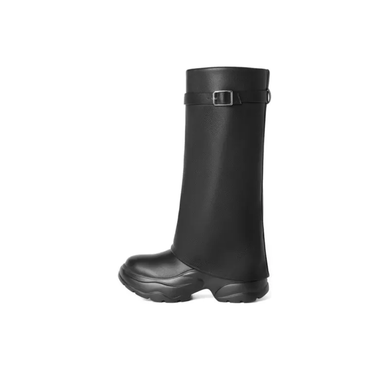 BELLE Knee-high Boots 5.5cm Women's-12