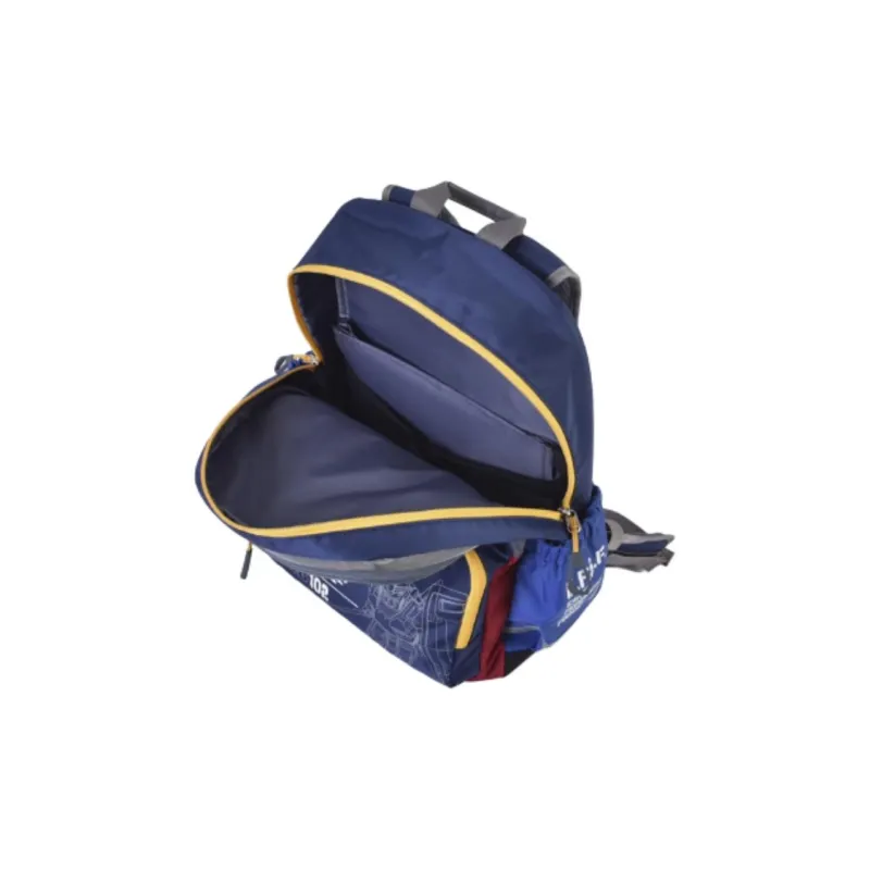 FX CREATIONS Mobile Suit, Collaboration Nylon Student Bag Blue-2
