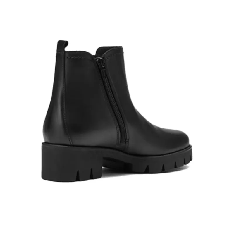Gabor Fashion Short Chelsea Boots 4.5cm Women's Black-2