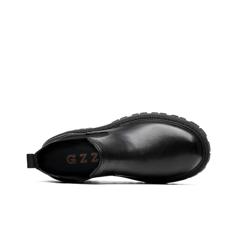 GZZ Chelsea Boots Men Black-5