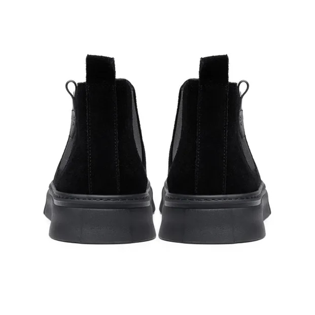 YEDANI Short Chelsea Boots Men's Black-3