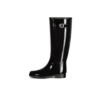 HUNTER Refined Knee High Boots Breathable Water Resistant Slip Resistant Rain Boots Women's