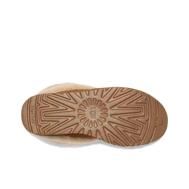 UGG Classic Ultra Mini Fluff 'Chestnut' Women's-5