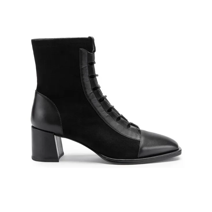 NATURSUN Cloudy Soft Raccoon Collection Ankle Boots 5.5cm Women's-7