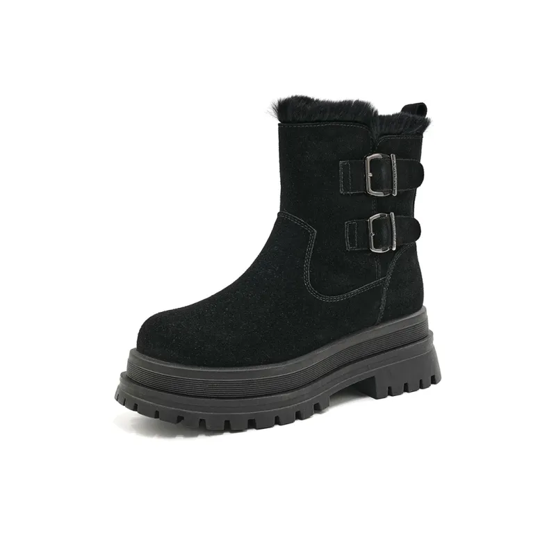 EBLAN Ankle Boots Women's Black-1