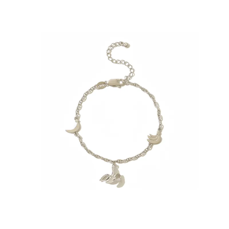 ALFIR 925 Sterling Silver Gold Plated Bracelets Unisex-5
