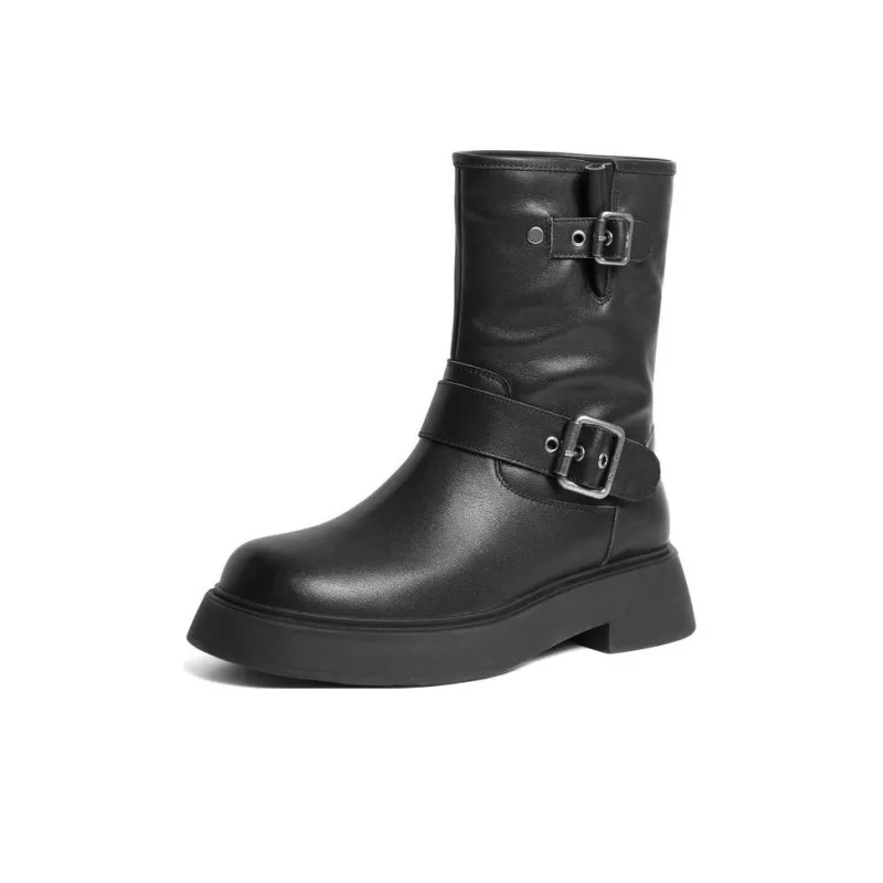 BELLE Ankle Boots Women's Black, Brown-5