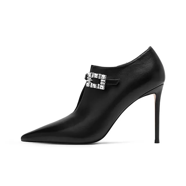 JOOC Ankle Boots Women's Milkshake White/Classic Black-5