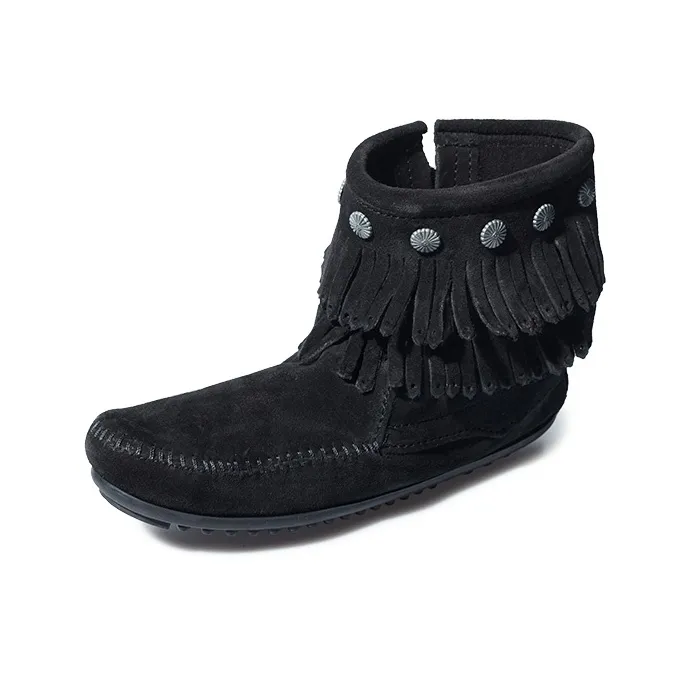 MINNETONKA Ankle Boots Women's Black-2