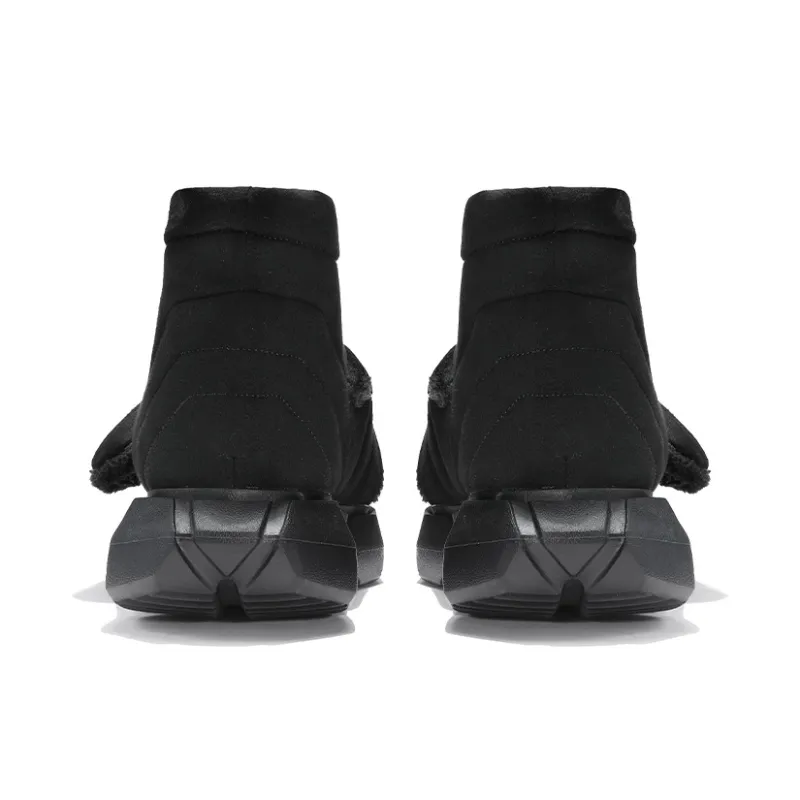NORVINCY Warm Wear-Resistant Slip-Resistant Coverage Short Mid-Calf Snow Boots Unisex-3