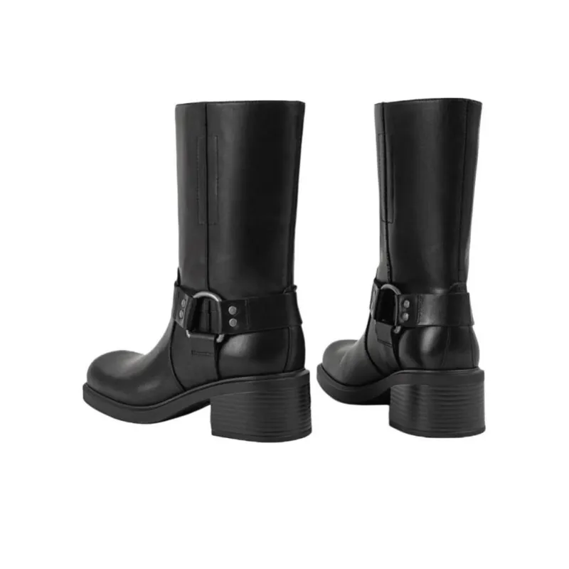 VAGABOND SHOEMAKERS Knee-high Boots 5.7cm Women's Black-2
