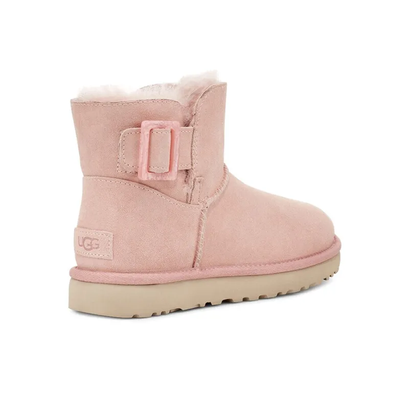 UGG Mini Bailey Fashion Buckle 'Light Pink' Women's-3