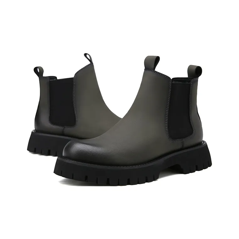 Oak Elephant Crew Chelsea Boots Men's Khaki-8