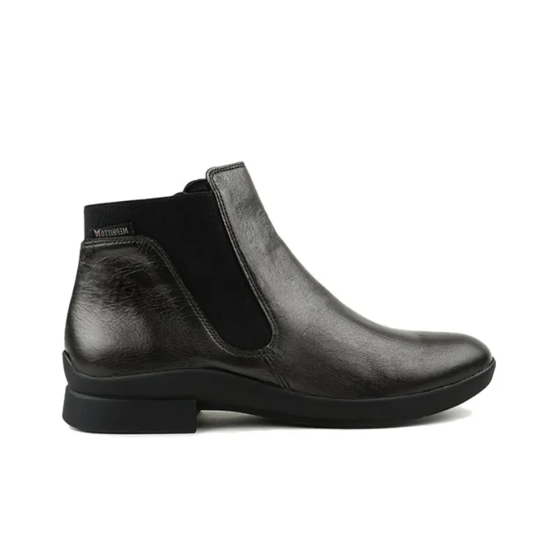 MEPHISTO Short Chelsea Boots 2cm Women's Gray-1