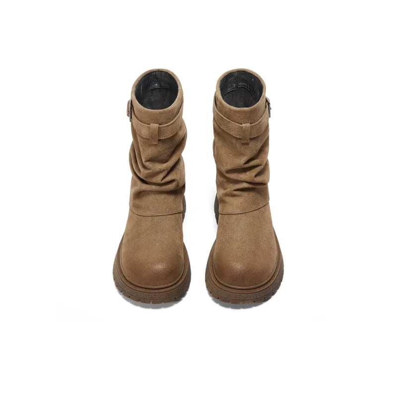 Senda Ankle Boots Women's Brown-5
