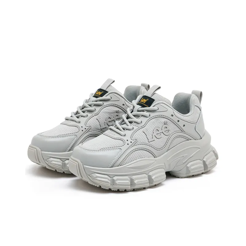 Lee Height Increasing Slip Resistant Low Top Chunky Sneakers Women's-7