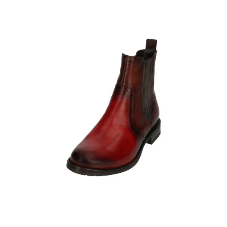 Bugatti Short Chelsea Boots Women's Red-2