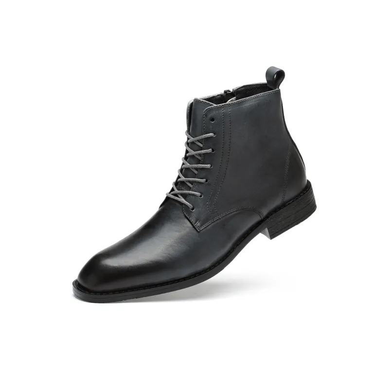 XIMO BULL Ankle Length Martin Boot 3cm Men's-20