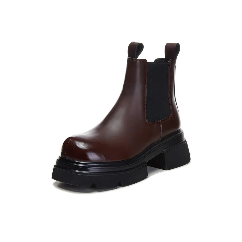 YOUYUSHI Crew Chelsea Boots Women's-7