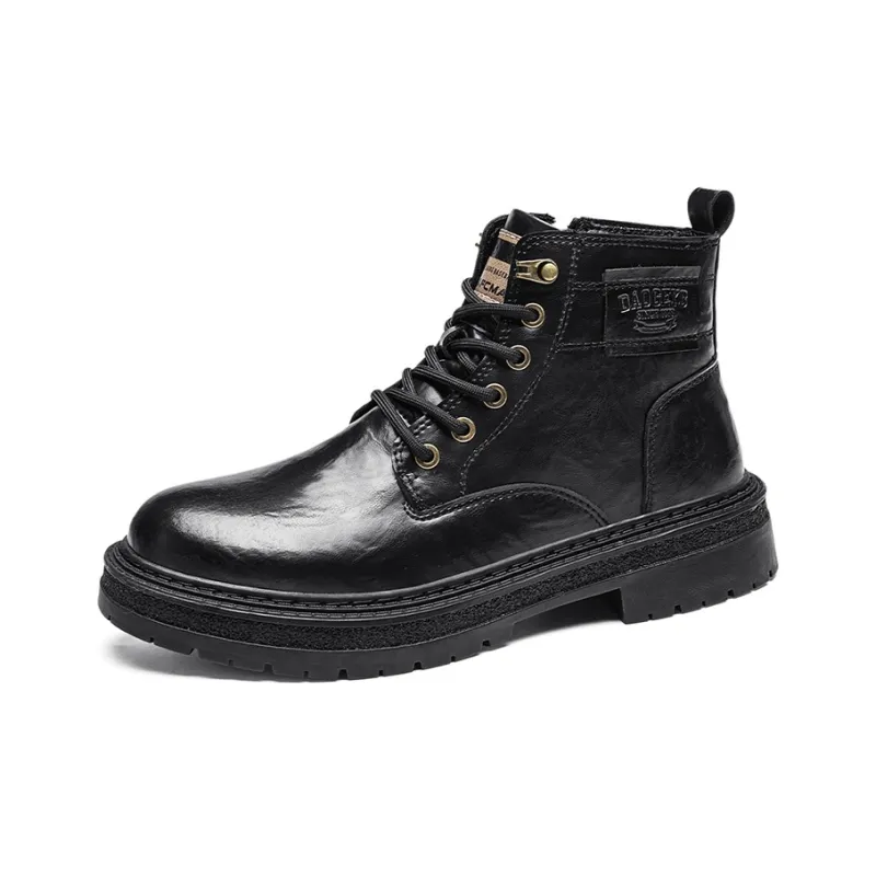 X-ZONE Knee-High Martin Boot High-Top Men's-8