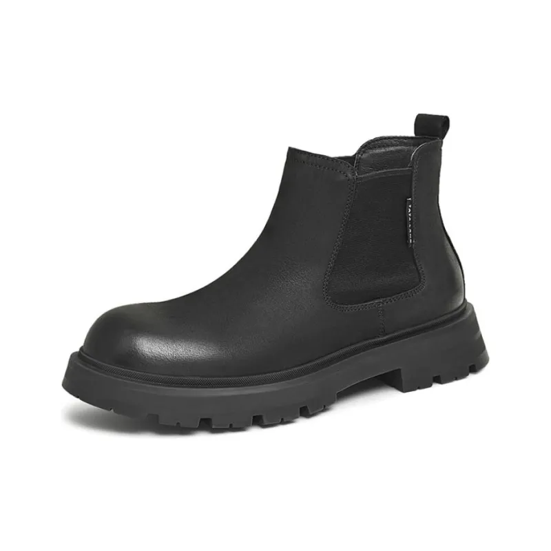 TATA Chelsea Boots Men Solid Color-1