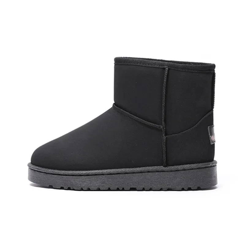 Warrior Warm Water-Resistant And Wear-Resistant Short Snow Boots Women's-0