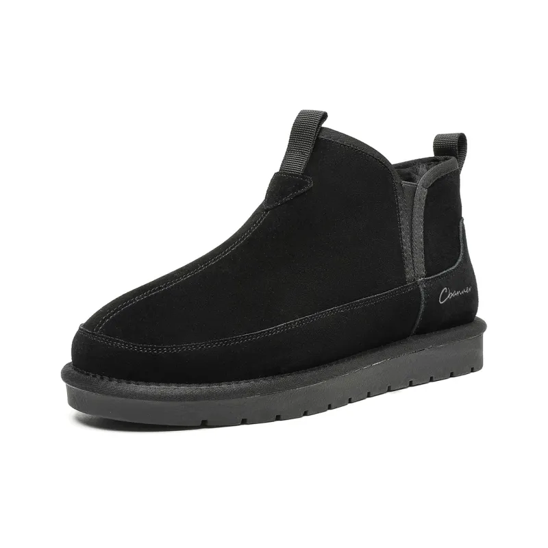 C°BANNER Thermal Ankle Length Snow Boots Men's Black-1